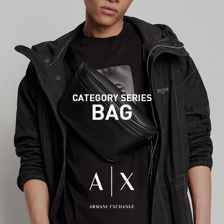 A|X アルマーニ エクスチェンジ】A|Xロゴ ショルダーバッグ