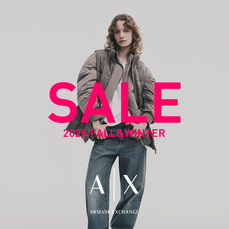 A|X ARMANI EXCHANGE�i�A���}�[�j �G�N�X�`�F���W�j�̃V���b�v�j���[�X�u��UP TO 40%OFF ! �� �v���C�X�_�E�����{�� ! �yA|X ARMANI EXCHANGE�z �v