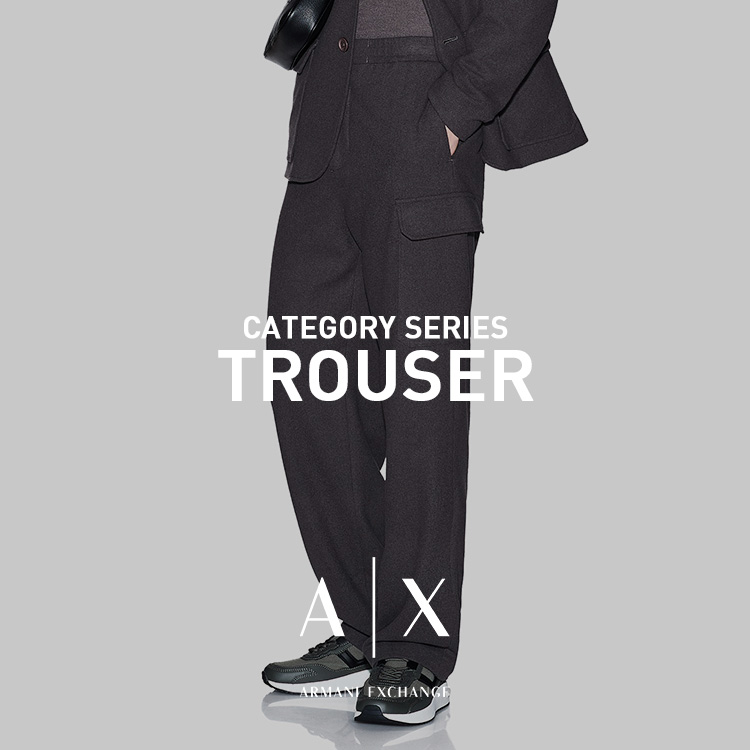 A|X ARMANI EXCHANGE�i�A���}�[�j �G�N�X�`�F���W�j�̃V���b�v�j���[�X�u��TROUSER��MEN �X�g���b�`�p���c����W���K�[�p���c�܂ŁyA|X ARMANI EXCHANGE�z �v