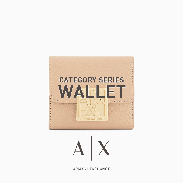 A|X ARMANI EXCHANGE�i�A���}�[�j �G�N�X�`�F���W�j�̃V���b�v�j���[�X�u��WALLET��WOMEN �����g�ɂ��A�M�t�g�Ƃ��Ă� �yA|X ARMANI EXCHANGE�z �v