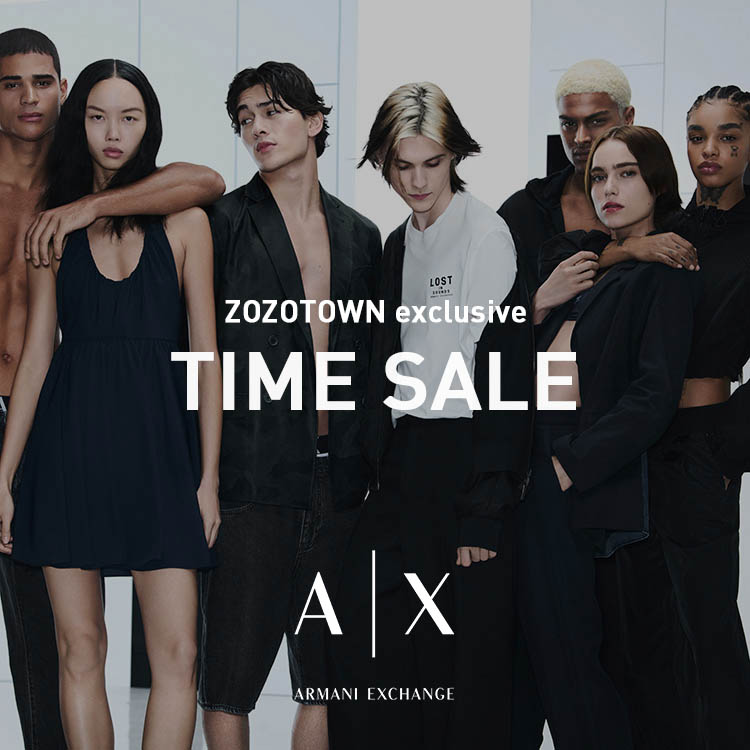 A|X ARMANI EXCHANGE�i�A���}�[�j �G�N�X�`�F���W�j�̃V���b�v�j���[�X�u��ZOZOTOWN�����^�C���Z�[�����{�� ! �yA|X ARMANI EXCHANGE�z �v
