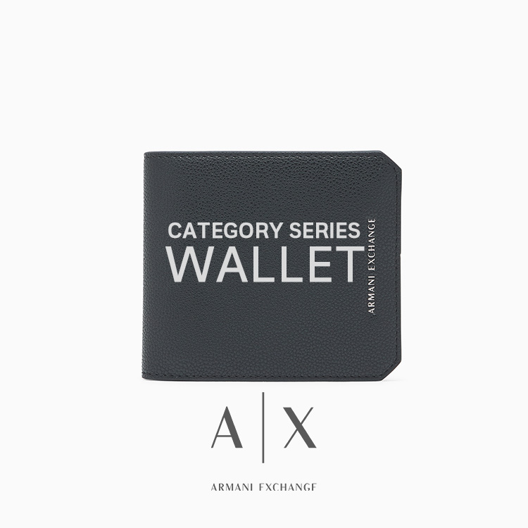 A|X ARMANI EXCHANGE�i�A���}�[�j �G�N�X�`�F���W�j�̃V���b�v�j���[�X�u��WALLET��MEN �����g�ɂ��A�M�t�g�Ƃ��Ă� �yA|X ARMANI EXCHANGE�z �v