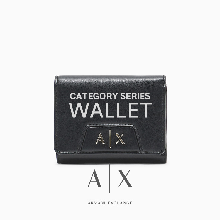 A|X ARMANI EXCHANGE�i�A���}�[�j �G�N�X�`�F���W�j�̃V���b�v�j���[�X�u��WALLET��WOMEN �����g�ɂ��A�M�t�g�Ƃ��Ă� �yA|X ARMANI EXCHANGE�z �v