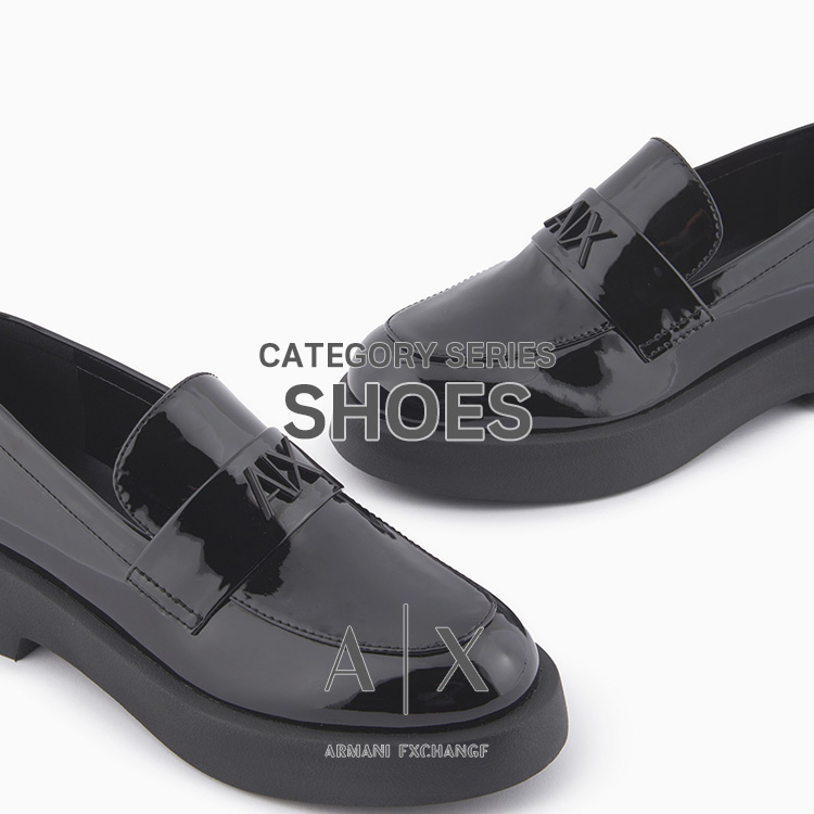 A|X ARMANI EXCHANGE�i�A���}�[�j �G�N�X�`�F���W�j�̃V���b�v�j���[�X�u��SHOES��WOMEN �g���x����A�E�g�h�A�̕K�{�A�C�e�� ! �yA|X ARMANI EXCHANGE�z �v