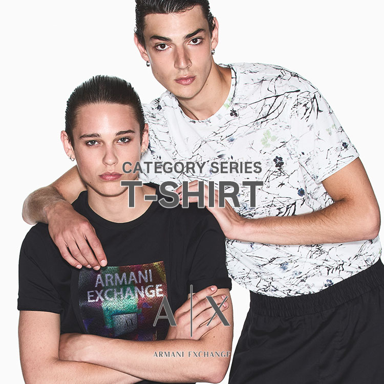 A|X ARMANI EXCHANGE�i�A���}�[�j �G�N�X�`�F���W�j�̃V���b�v�j���[�X�u��T-SHIRT��MEN �l�C��T�V���c�Љ� ! �yA|X ARMANI EXCHANGE�z �v