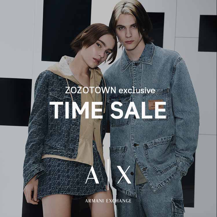 最終セール！ ARMANI EXCHANGE ブルー ダウンジャケット メンズ 