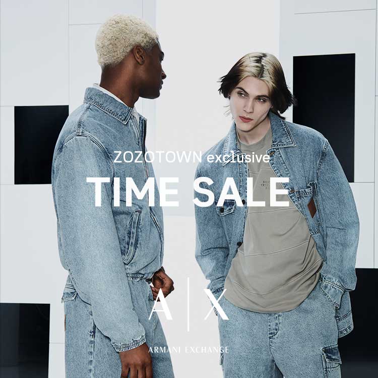 A|X ARMANI EXCHANGE�i�A���}�[�j �G�N�X�`�F���W�j�̃V���b�v�j���[�X�u��ZOZOTOWN�����^�C���Z�[�����{�� ! �yA|X ARMANI EXCHANGE�z �v