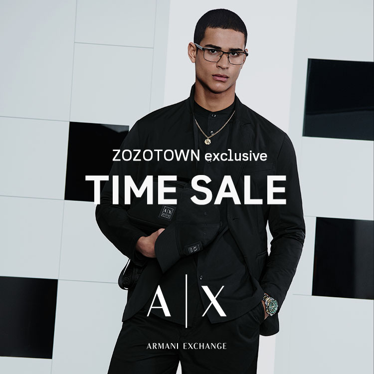 A|X ARMANI EXCHANGE�i�A���}�[�j �G�N�X�`�F���W�j�̃V���b�v�j���[�X�u��ZOZOWEEK�����^�C���Z�[�����{�� ! �yA|X ARMANI EXCHANGE�z �v