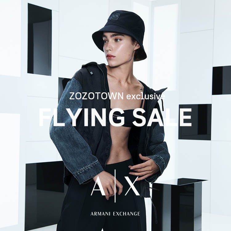 A|X ARMANI EXCHANGE�i�A���}�[�j �G�N�X�`�F���W�j�̃V���b�v�j���[�X�u��ZOZOTOWN�����t���C���O�Z�[�����{�� ! �yA|X ARMANI EXCHANGE�z �v