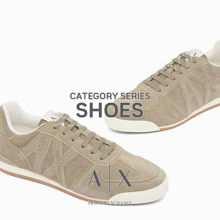 A|X ARMANI EXCHANGE�i�A���}�[�j �G�N�X�`�F���W�j�̃V���b�v�j���[�X�u��SHOES��MEN ���ɂ��X�ɂ��f����T�}�[�V���[�Y�I�yA|X ARMANI EXCHANGE�z �v