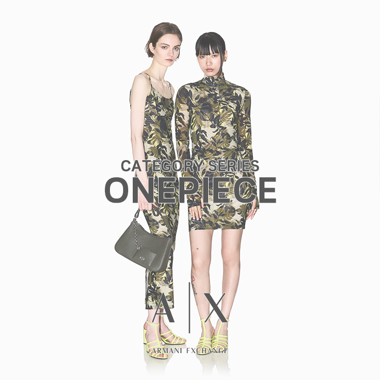 A|X ARMANI EXCHANGE�i�A���}�[�j �G�N�X�`�F���W�j�̃V���b�v�j���[�X�u��ONEPIECE��WOMEN 1���Ŋ�������ăX�^�C���I�yA|X ARMANI EXCHANGE�z �v