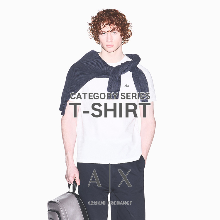 A|X ARMANI EXCHANGE�i�A���}�[�j �G�N�X�`�F���W�j�̃V���b�v�j���[�X�u��T-SHIRT��MEN �l�C��T�V���c�Љ� ! �yA|X ARMANI EXCHANGE�z �v
