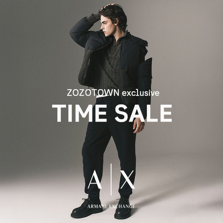 A|X ARMANI EXCHANGE�i�A���}�[�j �G�N�X�`�F���W�j�̃V���b�v�j���[�X�uZOZOTOWN���� | �^�C���Z�[�����{�� ! �v