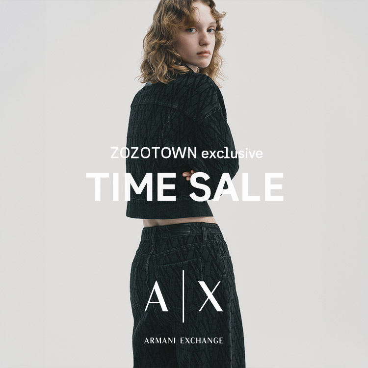 A|X ARMANI EXCHANGE�i�A���}�[�j �G�N�X�`�F���W�j�̃V���b�v�j���[�X�uZOZOTOWN���� | �^�C���Z�[�����{�� ! �v