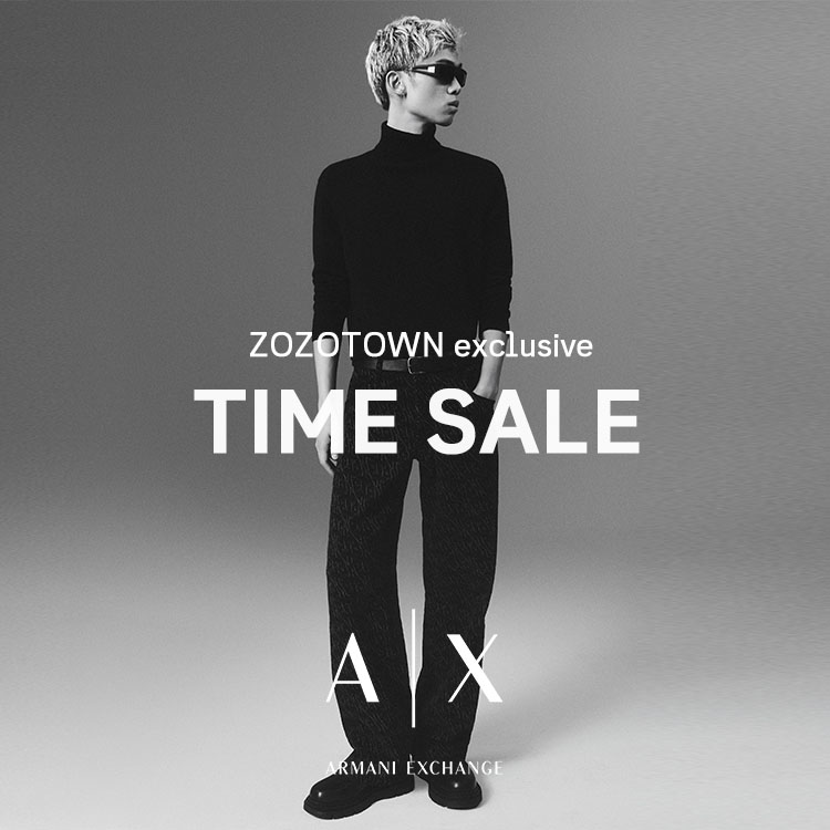 A|X ARMANI EXCHANGE�i�A���}�[�j �G�N�X�`�F���W�j�̃V���b�v�j���[�X�uZOZOTOWN���� | �^�C���Z�[�����{�� ! �v