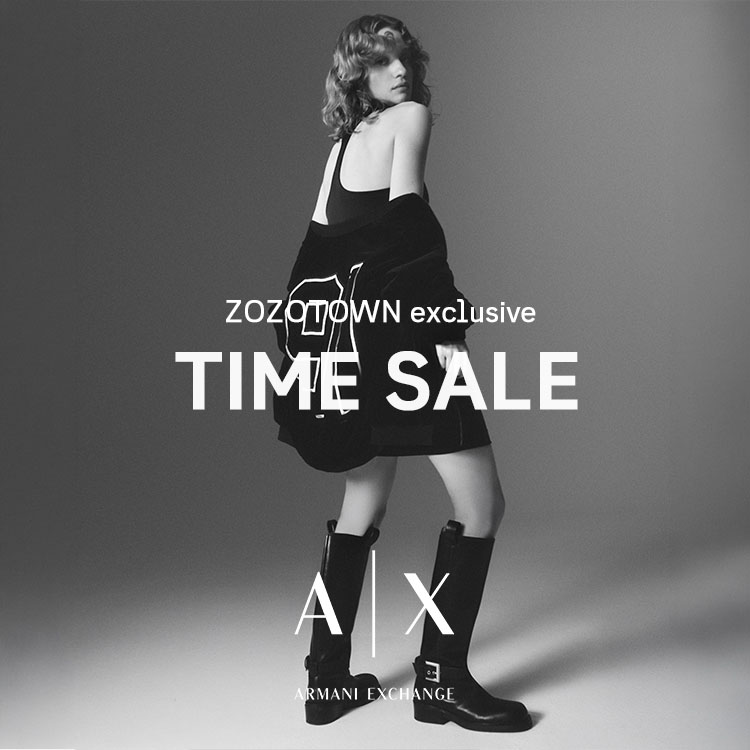 A|X ARMANI EXCHANGE�i�A���}�[�j �G�N�X�`�F���W�j�̃V���b�v�j���[�X�uZOZOTOWN���� | �^�C���Z�[�����{�� ! �v