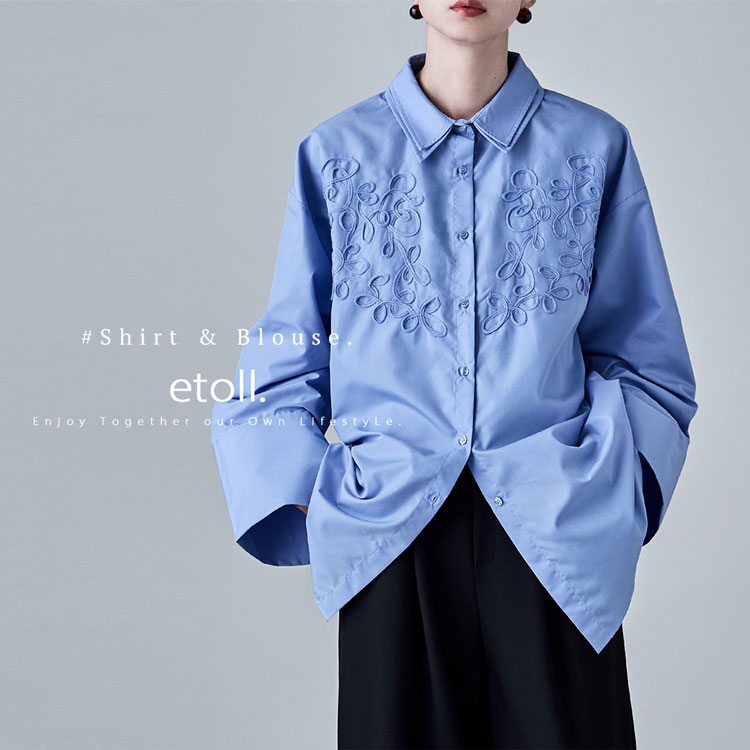 bflatir[tbgj̃Vbvj[Xuetoll.F#Shirt & Blouse.v