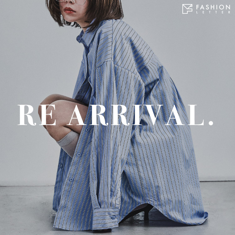 bflat�i�r�[�t���b�g�j�̃V���b�v�j���[�X�u�yRE ARRIVAL�z�R�[�f�̃X�p�C�X�ɂȂ�l�C�́u�X�g���C�v�V���c�v���Ĕ̒��B�v