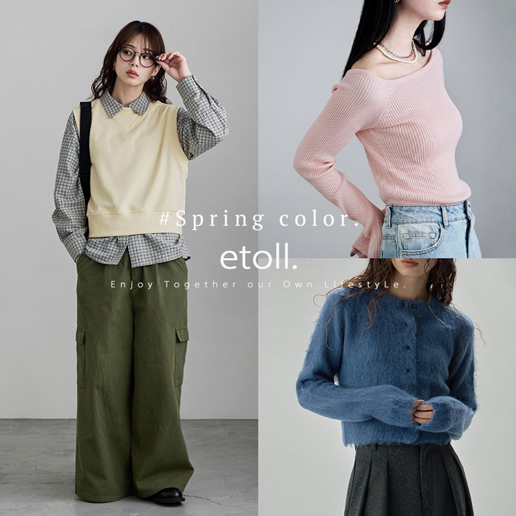 bflat�i�r�[�t���b�g�j�̃V���b�v�j���[�X�uetoll.�F#Spring color.�v