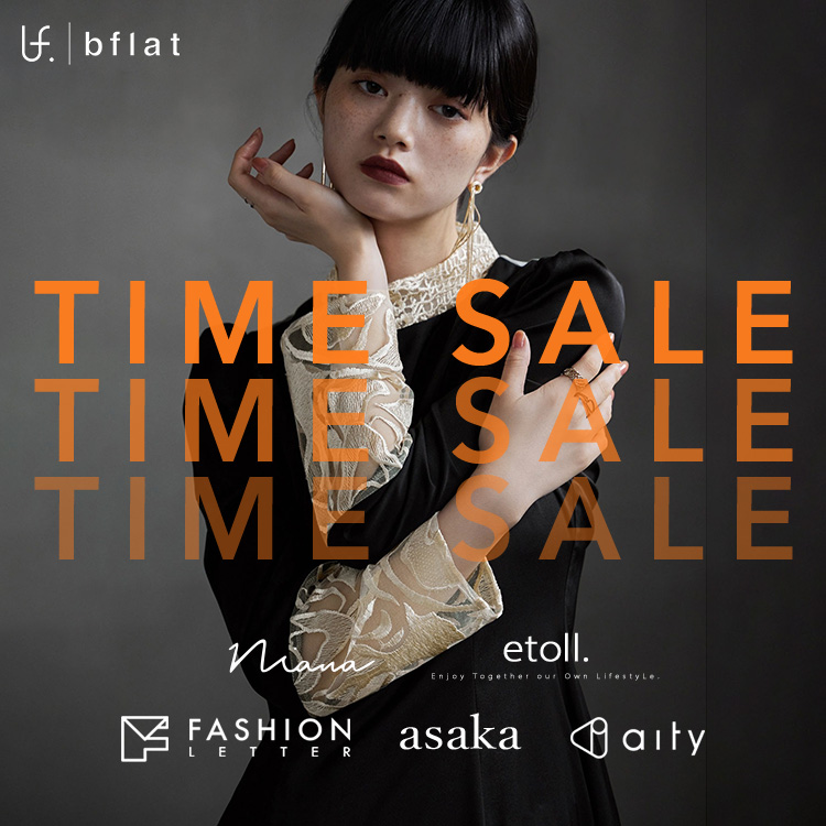 bflat�i�r�[�t���b�g�j�̃V���b�v�j���[�X�ubflat #TIME SALE!! 8/24 8:59end�v