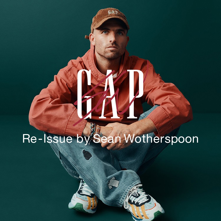 Re-Issue by Sean Wotherspoon 刺しゅうワッペン GAPアーチロゴ