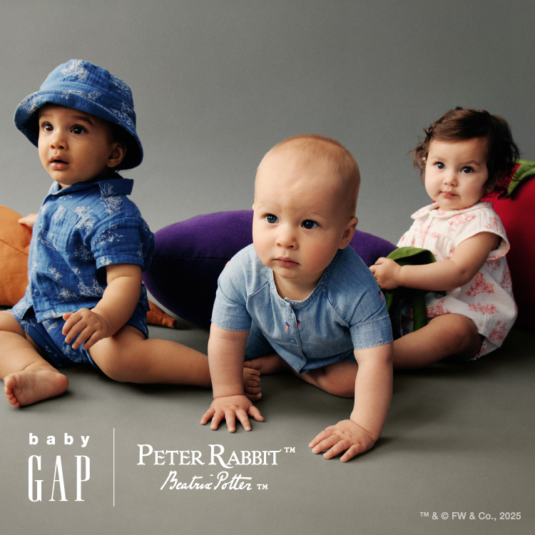 GAP ピーターラビット ベビー服セット 70cm - メルカリ