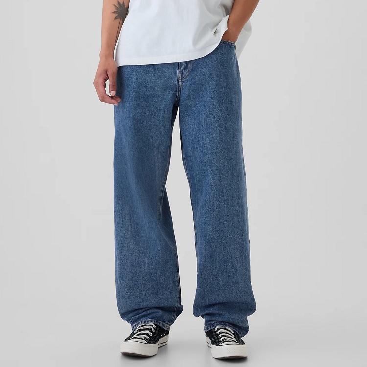 GAP ギャップ スーパーバギーデニム ダークリンス 31 / 30 パンツ