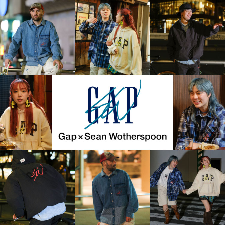 GAP�i�M���b�v�j�̃V���b�v�j���[�X�uGap x Sean Wotherspoon�v