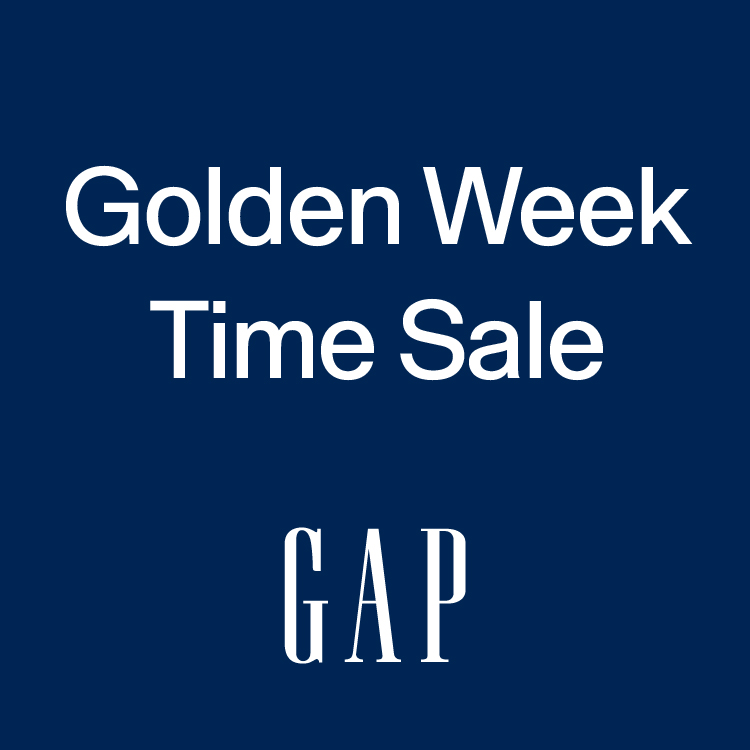 GAP�i�M���b�v�j�̃V���b�v�j���[�X�u�yGAP�zGW�̂��o�����ɁB�^�C���Z�[�����{���v