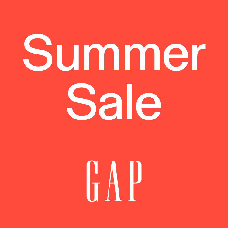 GAP�i�M���b�v�j�̃V���b�v�j���[�X�u�ySUMMER SALE�J�Ò��z500�~�N�[�|���ł���ɂ����I�v