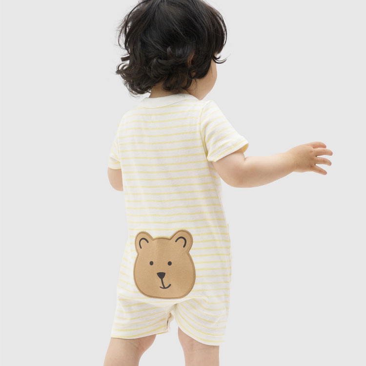 【新品】　babyGAP カバーオール　ベビー　80㎝ 12-18M セール】ブラナンベア カバーオール (ベビー)（ロンパース）｜GAP