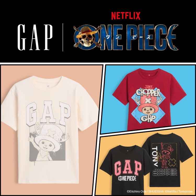 GAP�i�M���b�v�j�̃V���b�v�j���[�X�uGAP�bONE PIECE�v