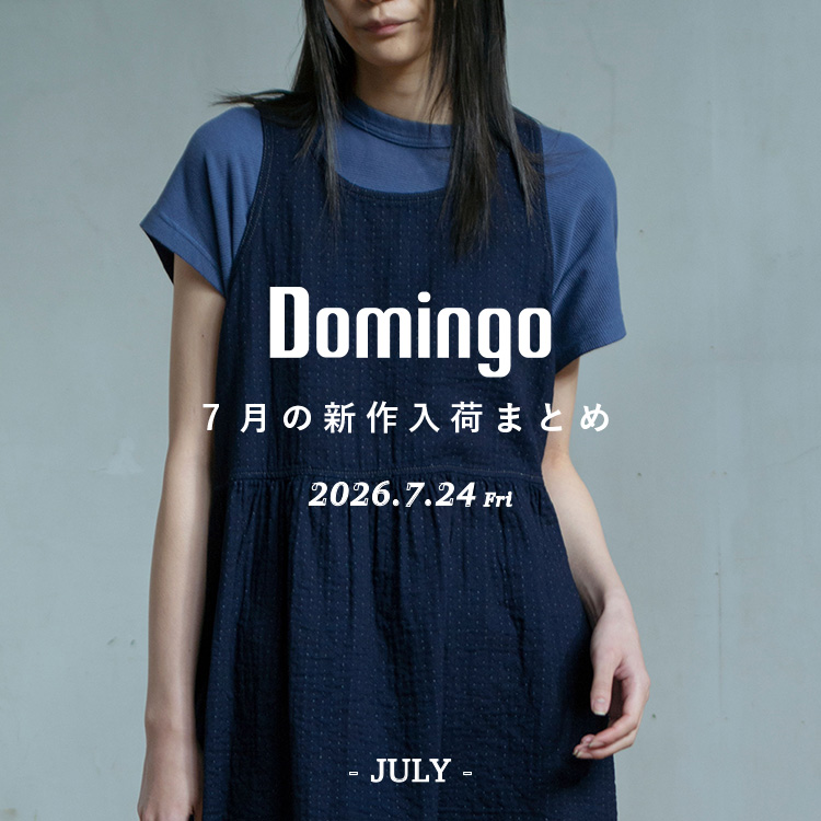DOMINGO�i�h�~���S�j�̃V���b�v�j���[�X�u�yDomingo�z7���̐V����׃A�C�e�������Љ�v