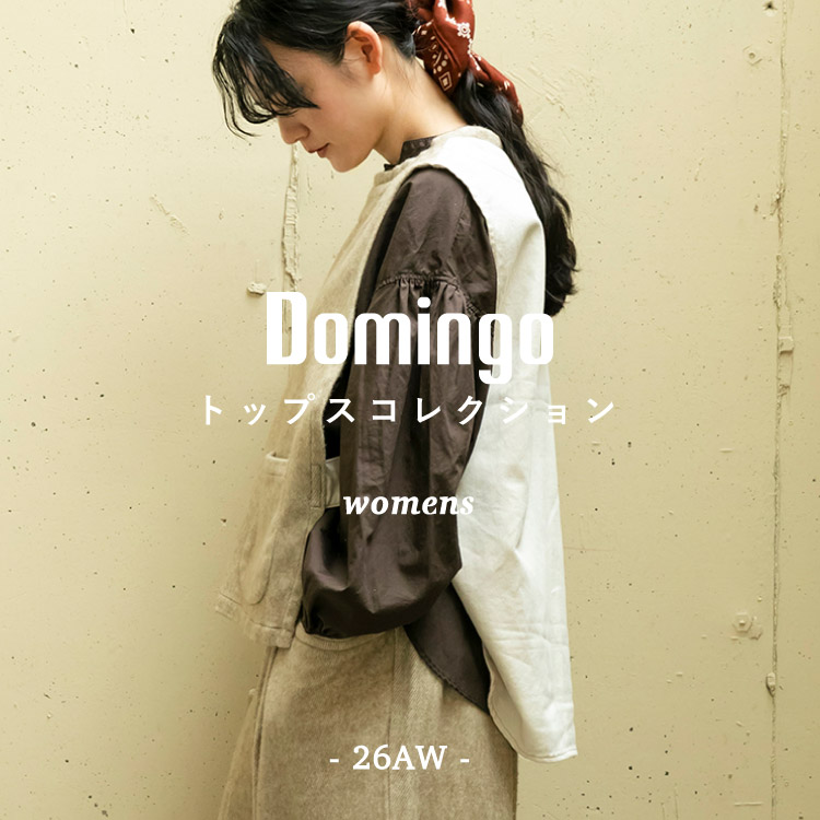 DOMINGO�i�h�~���S�j�̃V���b�v�j���[�X�u�yDomingo womens�z26�H�~�g�b�v�X�R���N�V�����v
