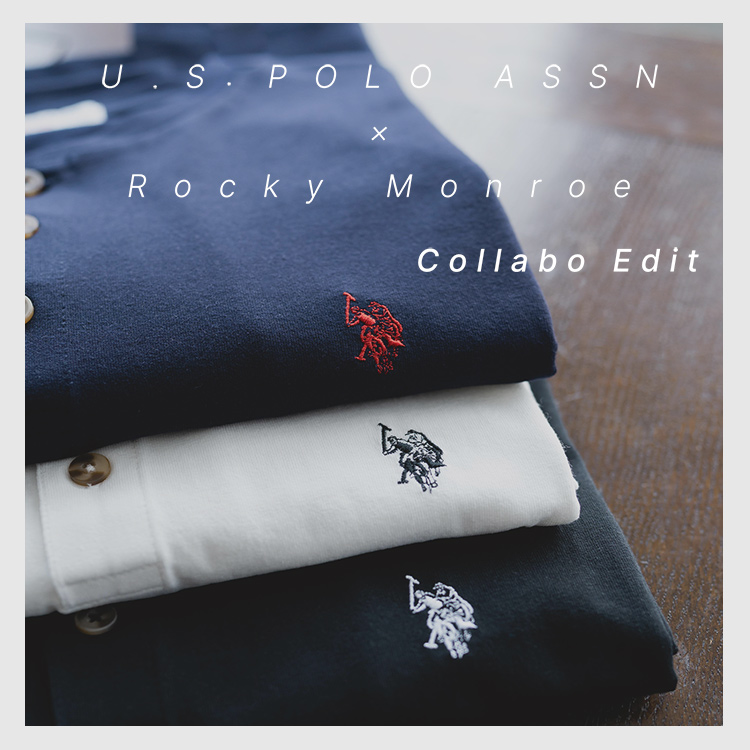 Rocky Monroe�i���b�L�[�������[�j�̃V���b�v�j���[�X�u�yU.S. POLO ASSN.�z2026S/S ��O�e���ׁI �v