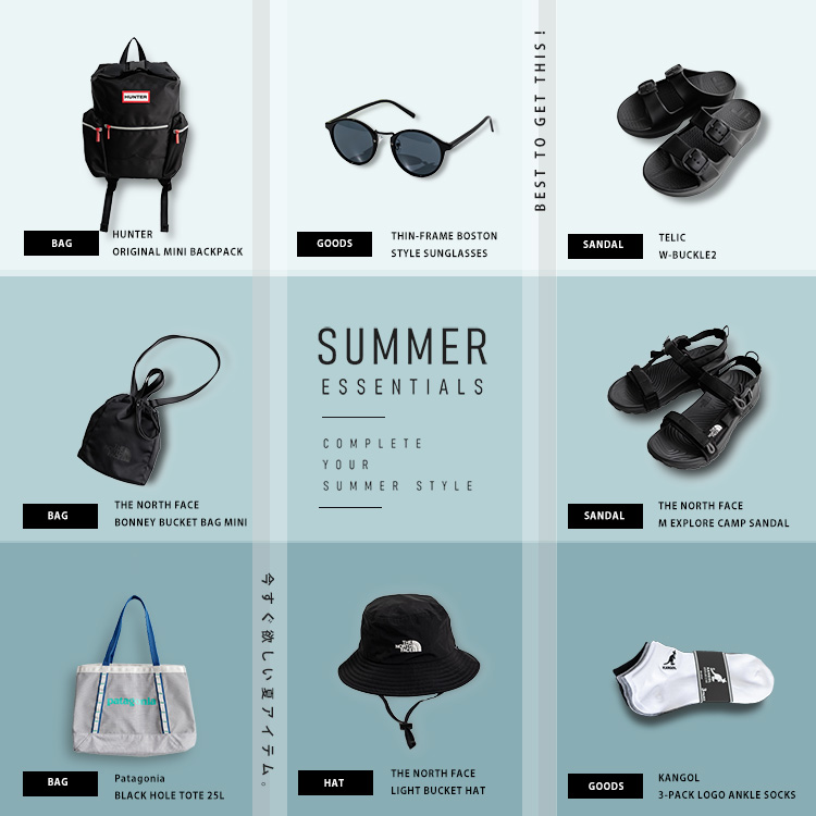 Rocky Monroe�i���b�L�[�������[�j�̃V���b�v�j���[�X�u�ySUMMER ACCESSORIES�z�G�߂��y���ށA�Ă̖��e���I �v