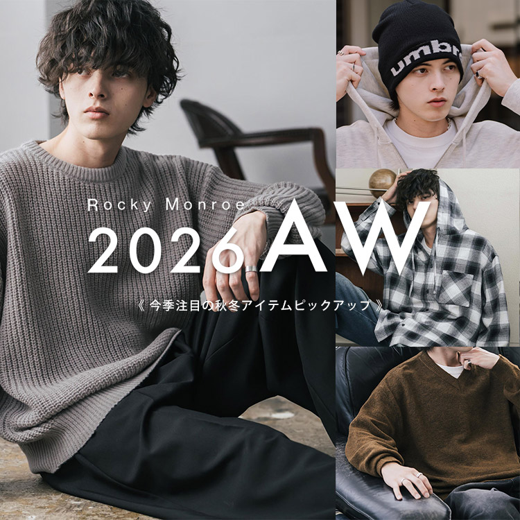 Rocky Monroe�i���b�L�[�������[�j�̃V���b�v�j���[�X�u�y2026 A/W�z���G���ڂ̃g�����h�A�C�e���I�v