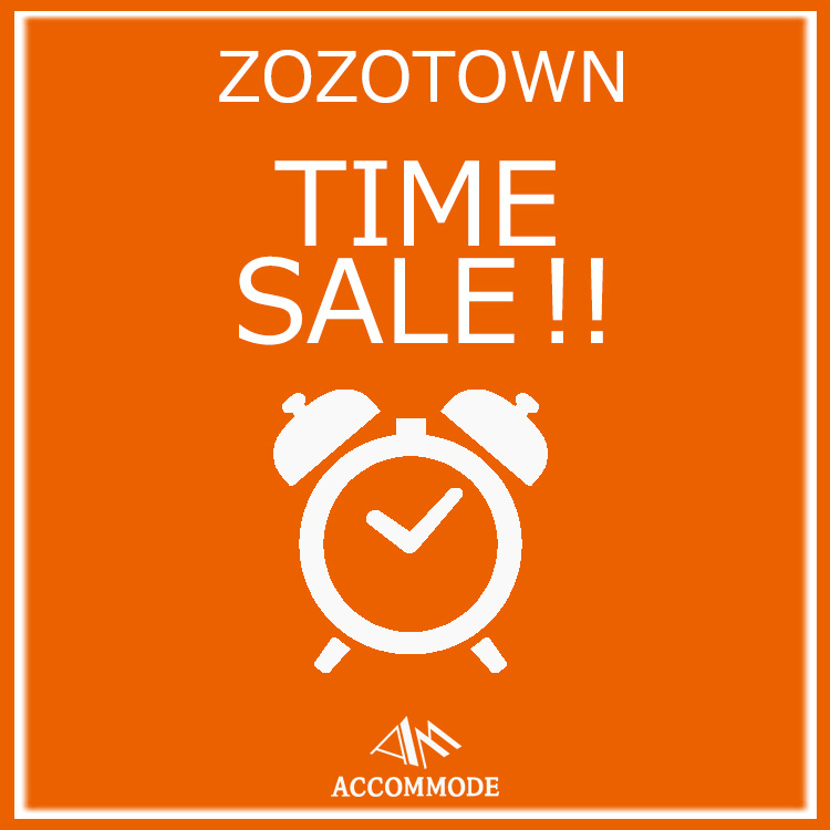 Accommode アコモデのトピックス Zozo店限定 タイムセール開催中 Zozotown