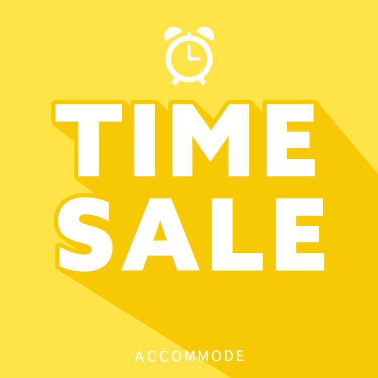 ACCOMMODE�i�A�R���f�j�̃V���b�v�j���[�X�uTIMESALE�v