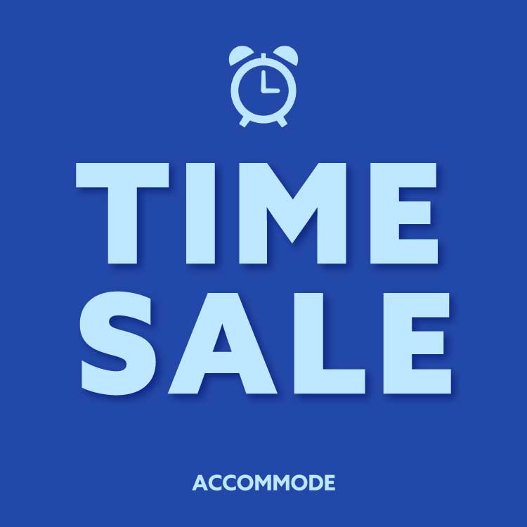 ACCOMMODE�i�A�R���f�j�̃V���b�v�j���[�X�uTIME SALE�v