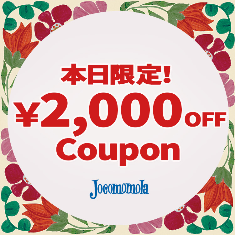Jocomomola�i�z�R�������j�̃V���b�v�j���[�X�u33 ANNIVERSARIO�b���ʂȓ��ɁA���ʂȃN�[�|�����B�v