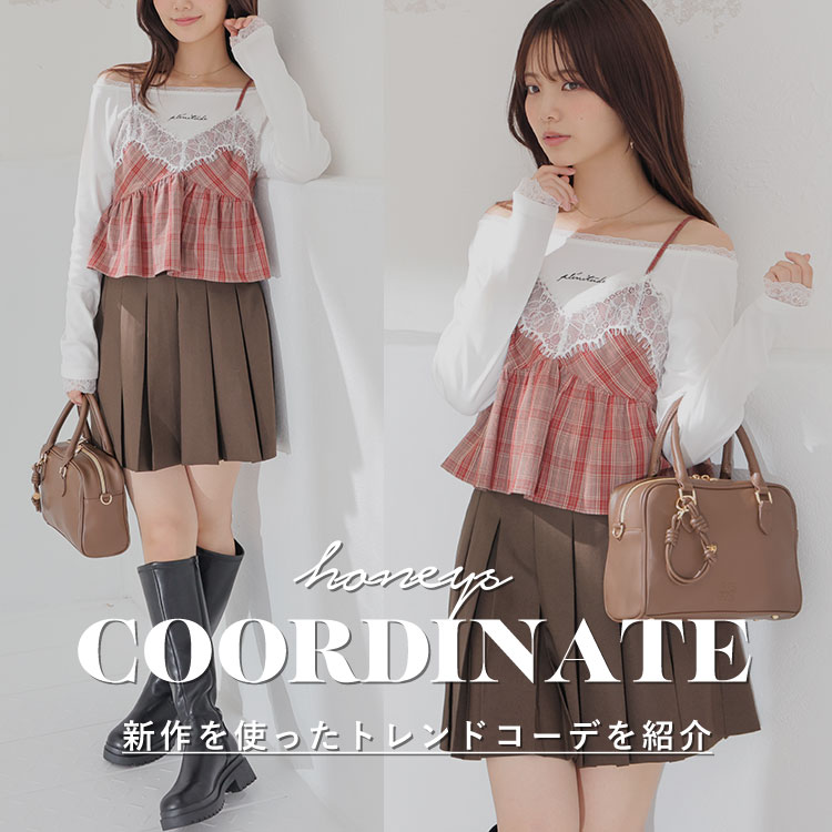 Honeys�i�n�j�[�Y�j�̃V���b�v�j���[�X�u�yHoneys�zCoordinate�v