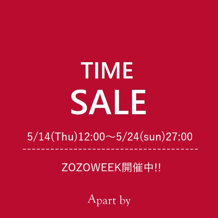 A part by�i�A�p�[�g�o�C�j�̃V���b�v�j���[�X�u�yTIMESALE!!�z�s���̐l�CUV�@�\�J�[�f�B�K�����Ώ�!! �v