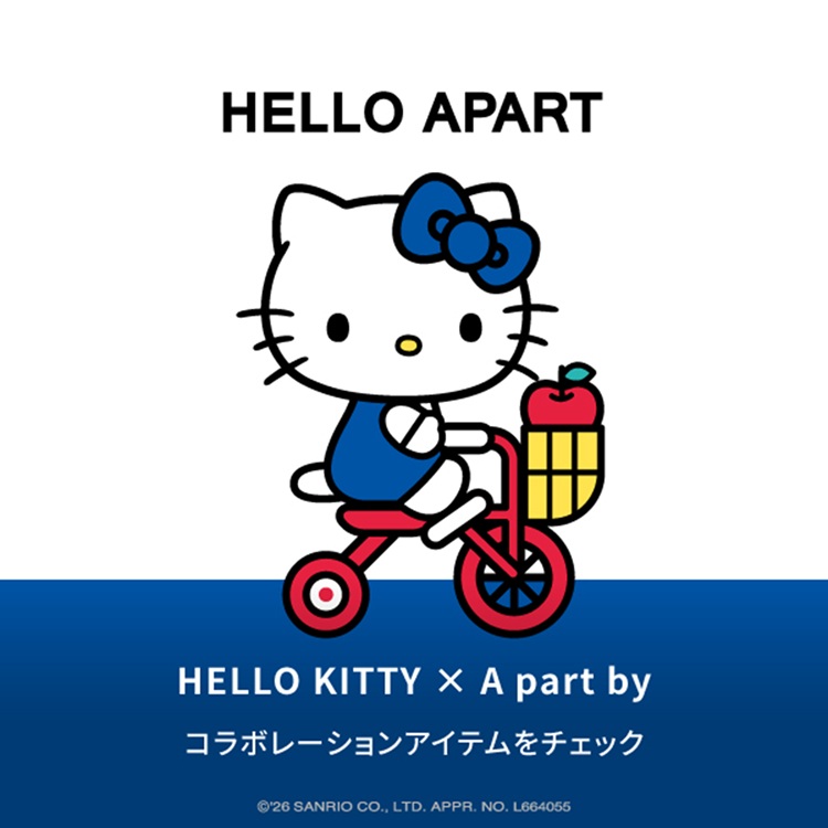 A part by�i�A�p�[�g�o�C�j�̃V���b�v�j���[�X�u�yA part by×�n���[�L�e�B�z�L�e�B�R���{�A�C�e�����Җ]��ZOZO�ɓ���!! �v