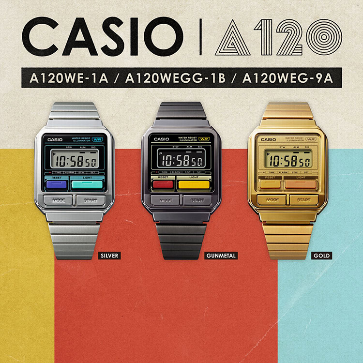 CASIO ストレンジャーシングス コラボモデル A120WEST-1AJR（カシオ 