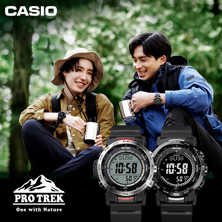 CASIO｜カシオのトピックス「【山の日特集】本格アウトドアギアPRO