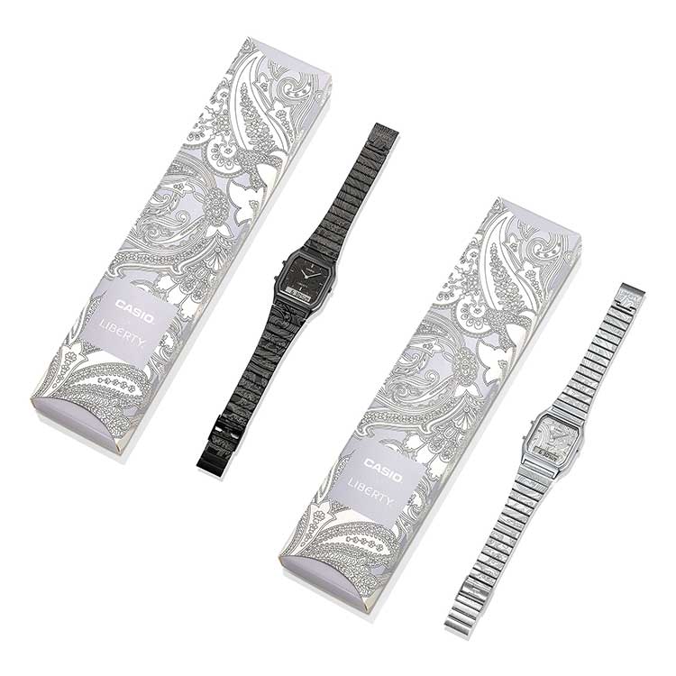 CASIO�i�J�V�I�j�̃V���b�v�j���[�X�u�yCASIO�zLIBERTY.�i���o�e�B�j�Ƃ̃R���{���[�V�������f���v