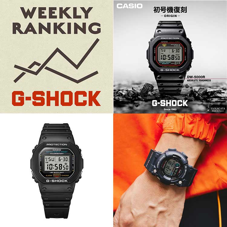 折り紙モチーフモデル / DW-6900RGM-5JR（デジタル腕時計）｜G-SHOCK