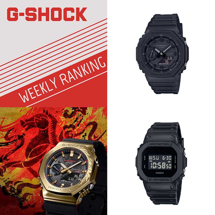 スクエアフェイス / 電波ソーラー / GW-M5610U-1JF（デジタル腕時計