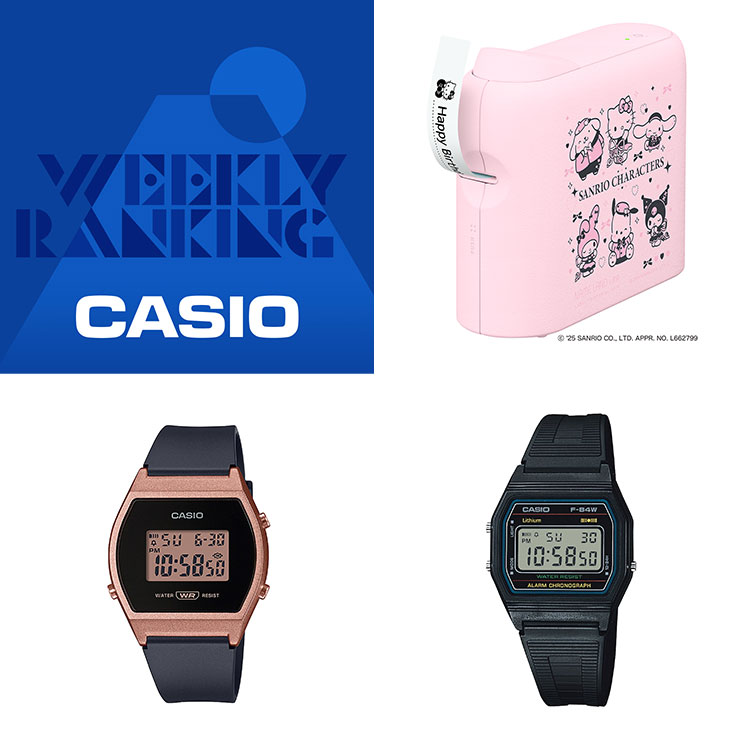 CASIO�i�J�V�I�j�̃V���b�v�j���[�X�u�yCASIO�zWOMEN'S WEEKLY RANKING�v